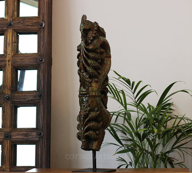 Wooden Vintage Carving -Teak Wood