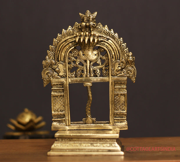 Brass Singhasan Prabhawali Frame