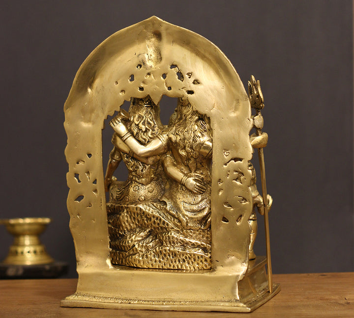 Brass Shiva family Parivar 12"