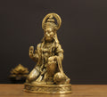 Brass Hanuman Ashirvad 8.5''
