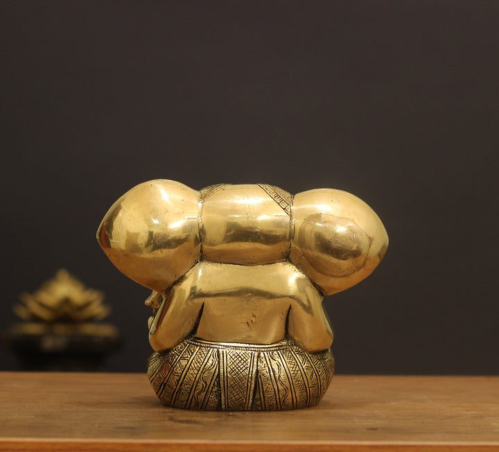 Brass Ganesh 5"