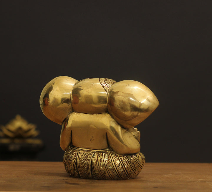 Brass Ganesh 5"