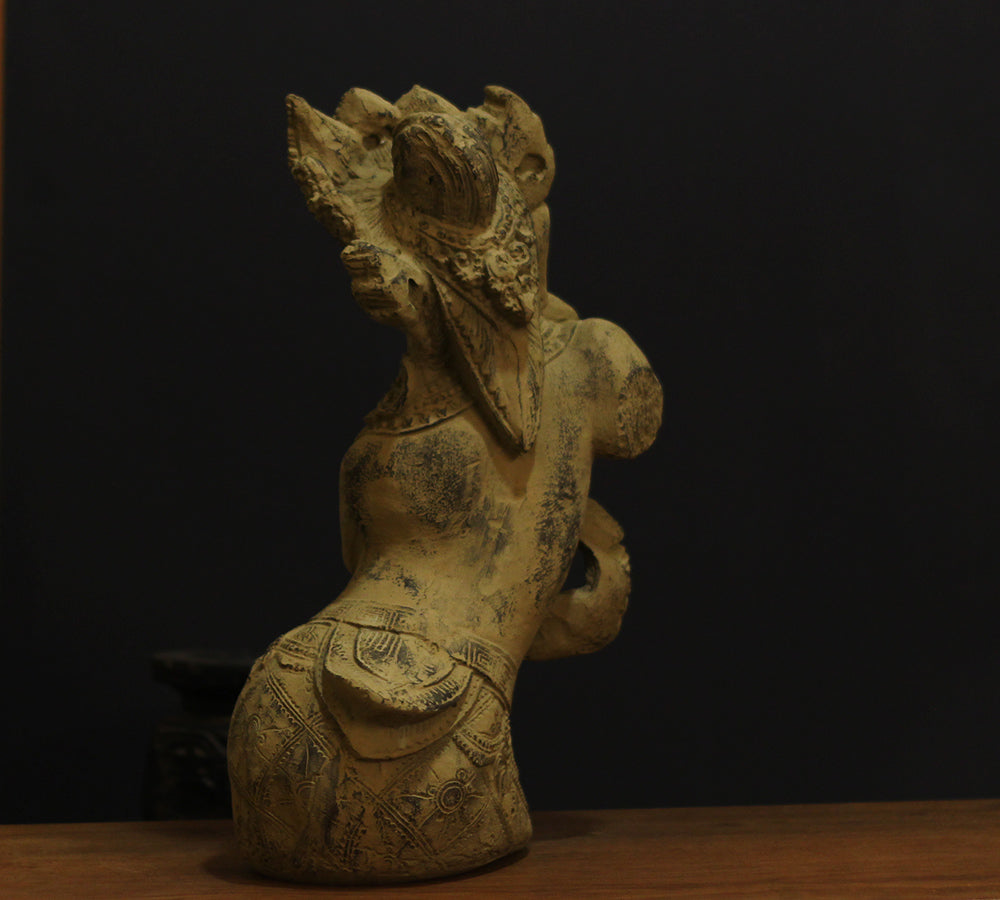 Vintage Finished Resin Lady Figure