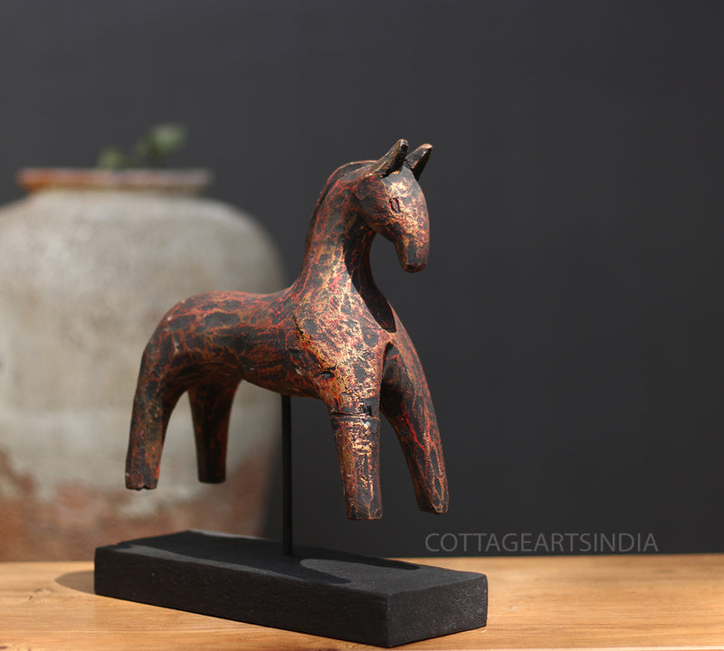 Wooden Horse Antique