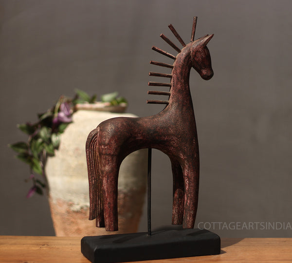 Wooden Horse Antique