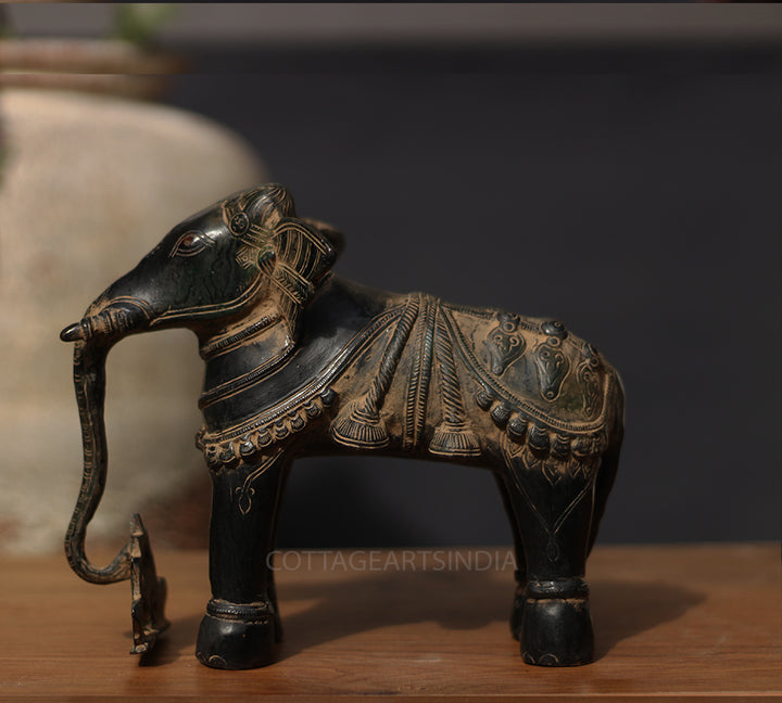 Brass Vintage Elephant