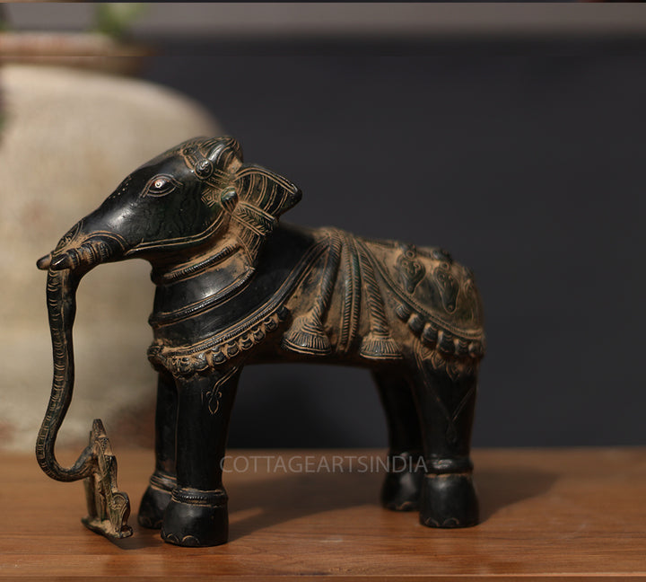 Brass Vintage Elephant