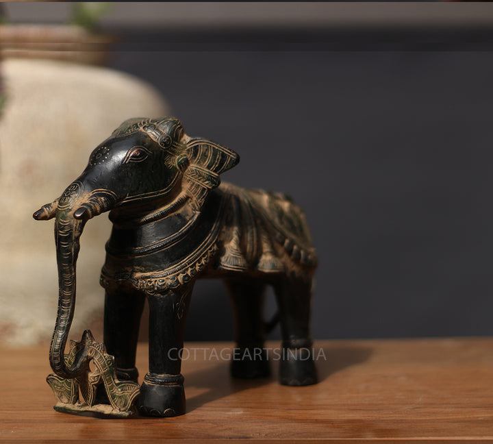 Brass Vintage Elephant