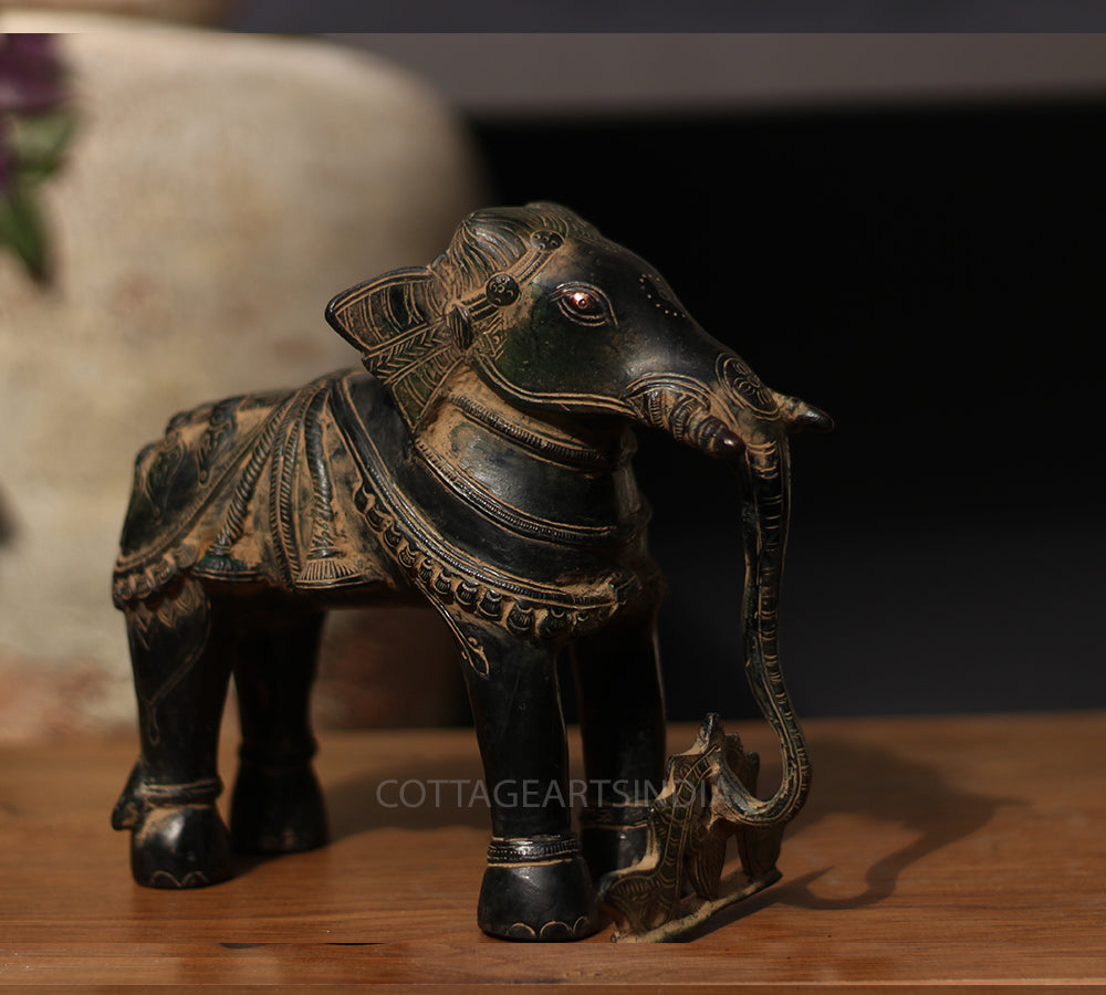 Brass Vintage Elephant