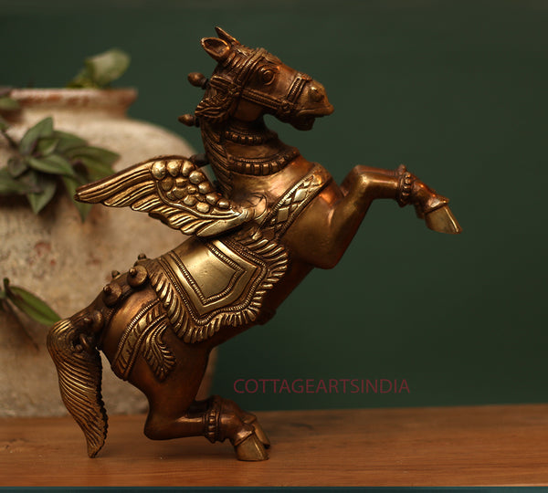 Brass Horse With Wings