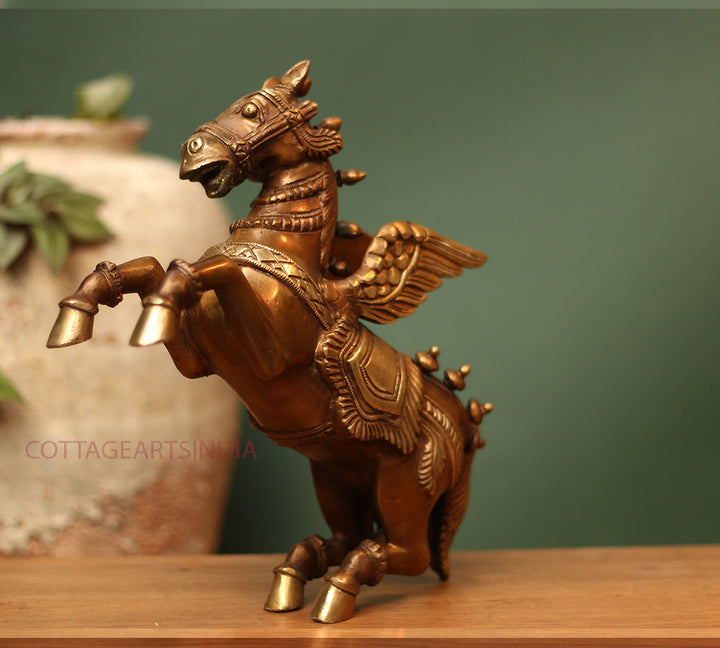Brass Horse With Wings