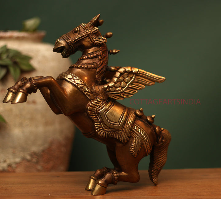 Brass Horse With Wings