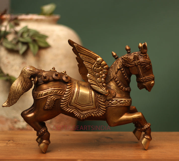 Brass Horse With Wings