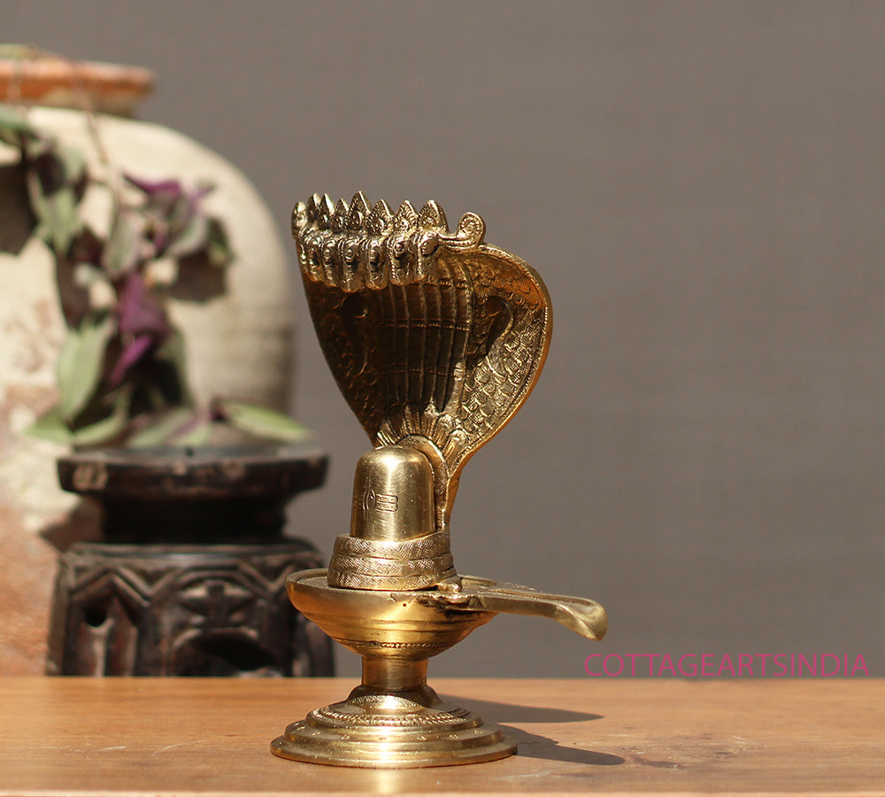 Brass Shivalingam