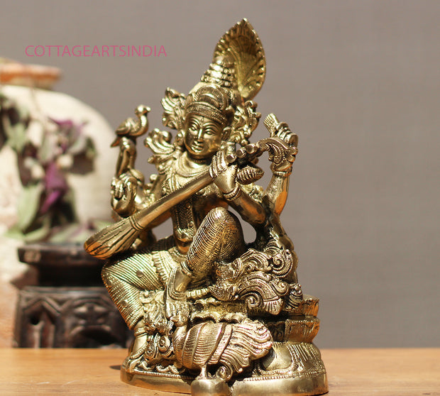Brass Saraswati 11" Superfine