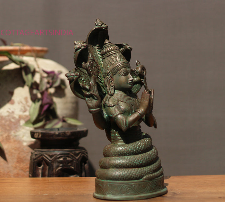 Brass Patanjali Bronze Finish 12"
