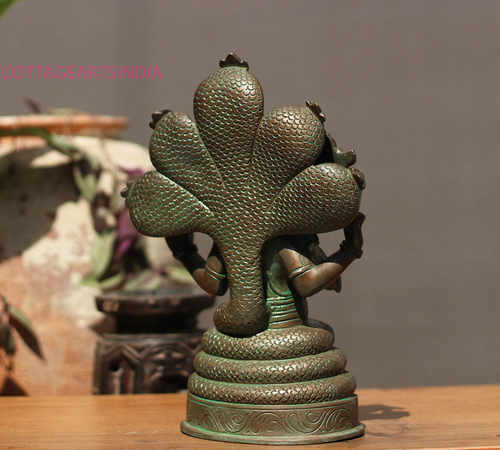 Brass Patanjali Bronze Finish 12"