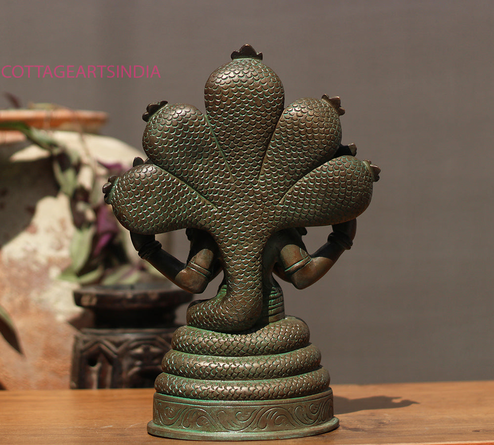 Brass Patanjali Bronze Finish 12"