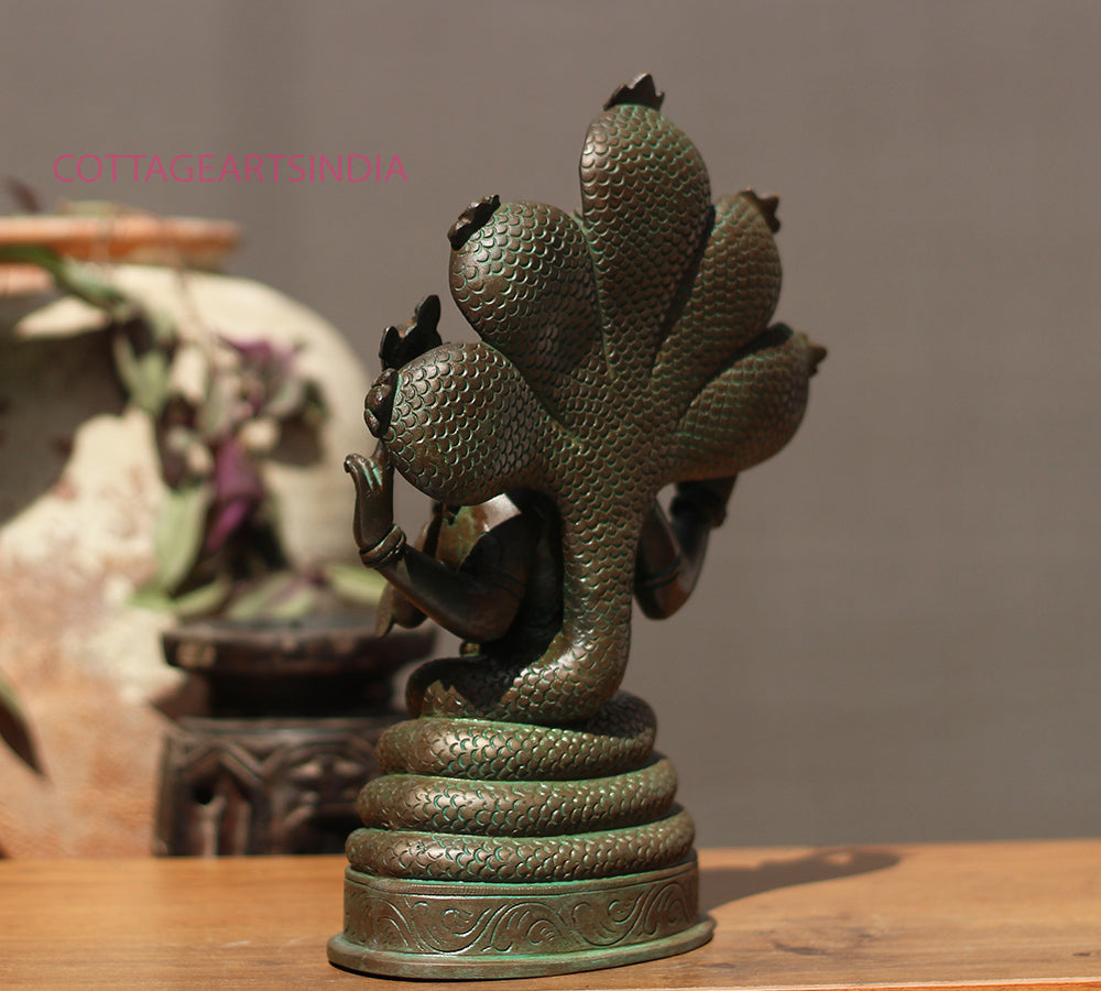 Brass Patanjali Bronze Finish 12"