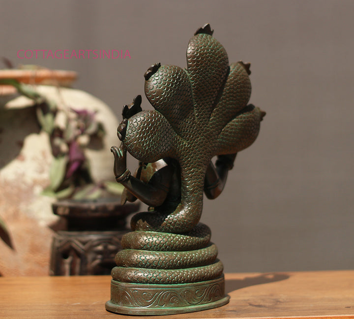 Brass Patanjali Bronze Finish 12"