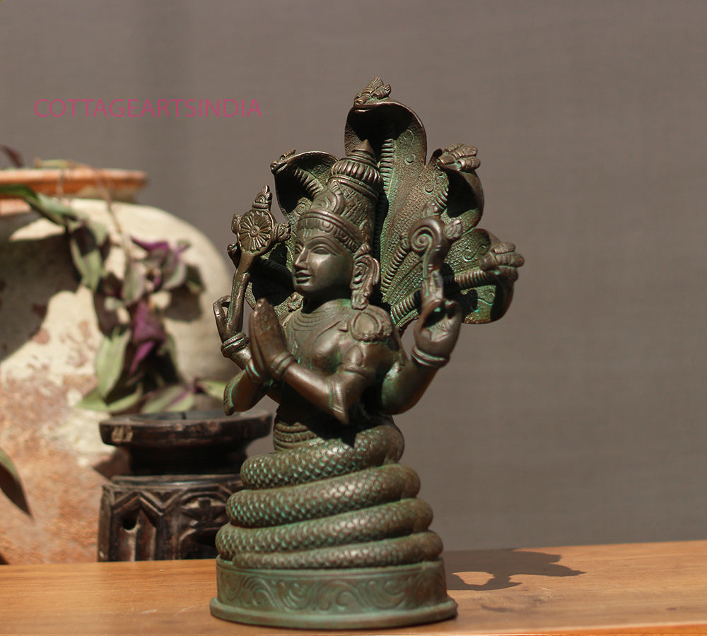 Brass Patanjali Bronze Finish 12"