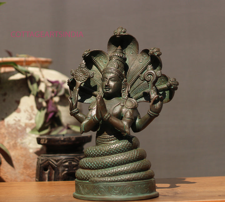 Brass Patanjali Bronze Finish 12"