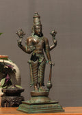 Brass Vishnu Bronze Finish 18"