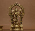 Brass Idol of Lord Murugan Statue 12"