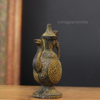 Antique Finished Brass Mughal Style Decorative Kettle
