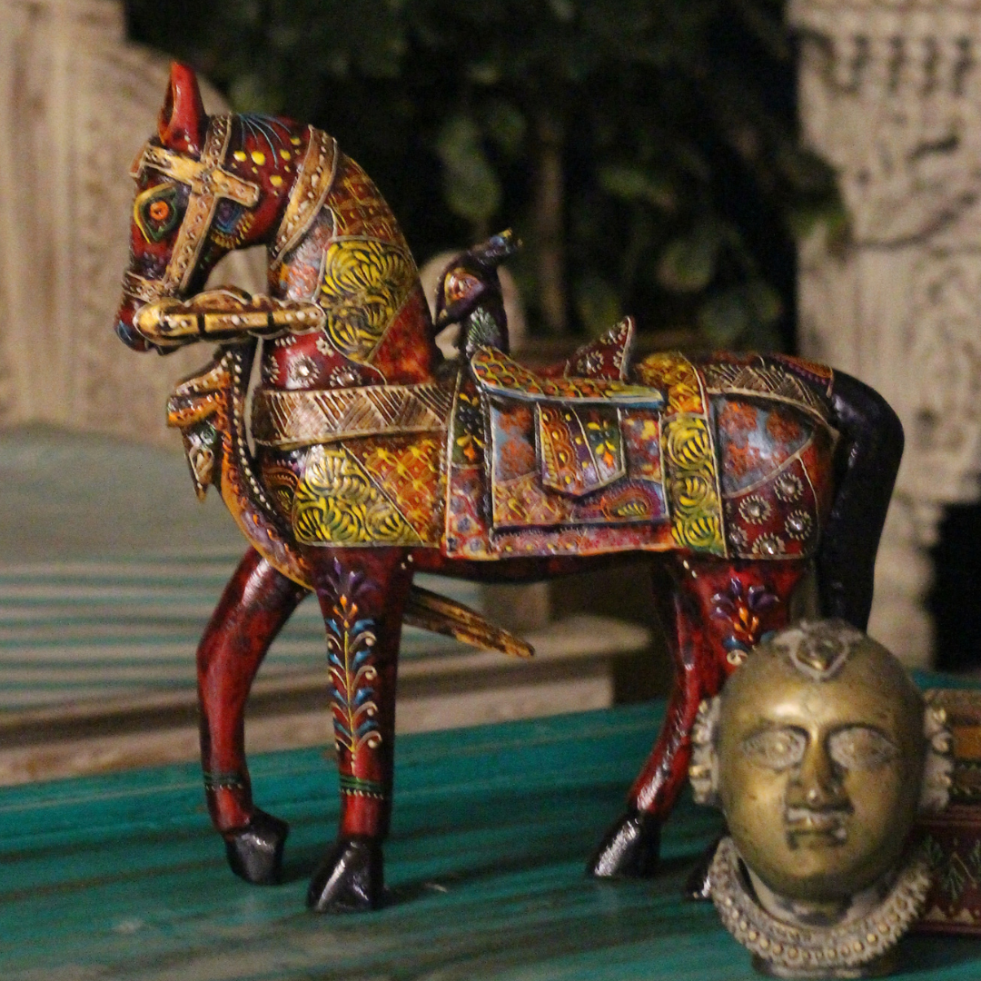 Wooden Horse 15"