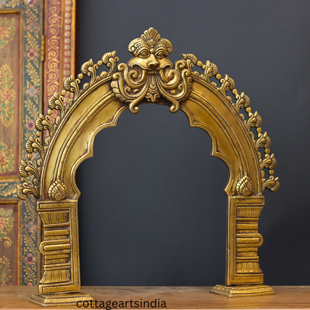 Brass Prabhawali Kirtmukha