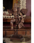 Wooden Garuda Divine Protector Idol