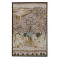 Krishna with Sacred Cows in Vrindavan Pichwai Painting