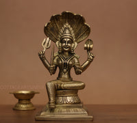 Brass Idol Goddess Mariamman Statue