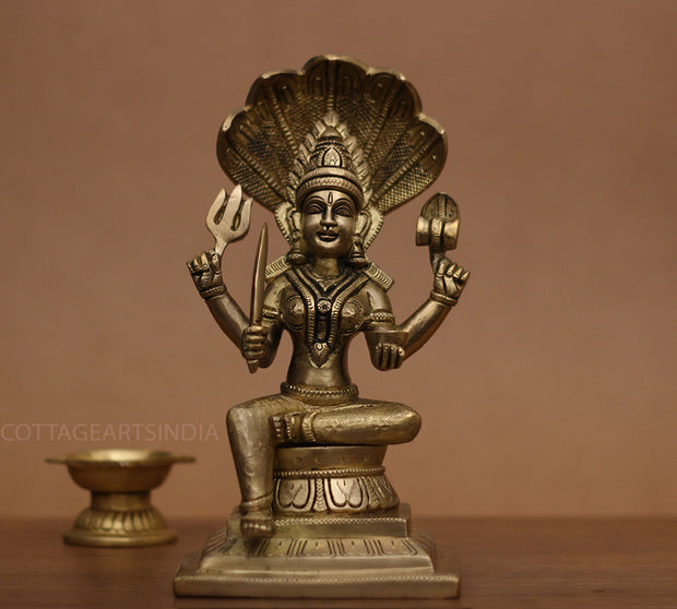 Brass Idol Goddess Mariamman Statue