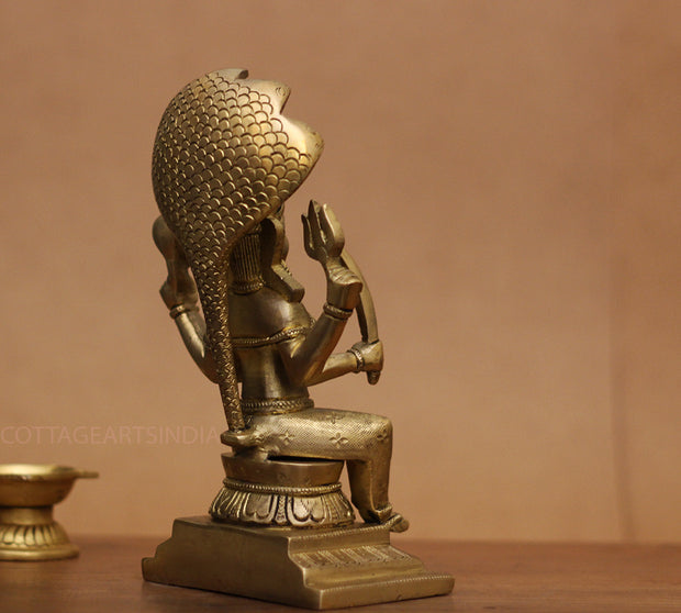 Brass Idol Goddess Mariamman Statue