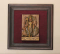 Wooden Lord Murugan In Frame