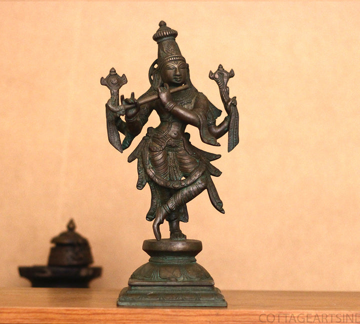 Brass Krishna Bronze Finish
