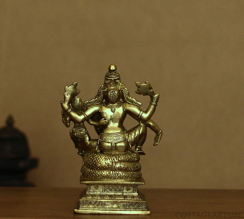 Brass Narayana /Vishnu Laxmi