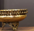 Brass Ghungroo Urli 10"