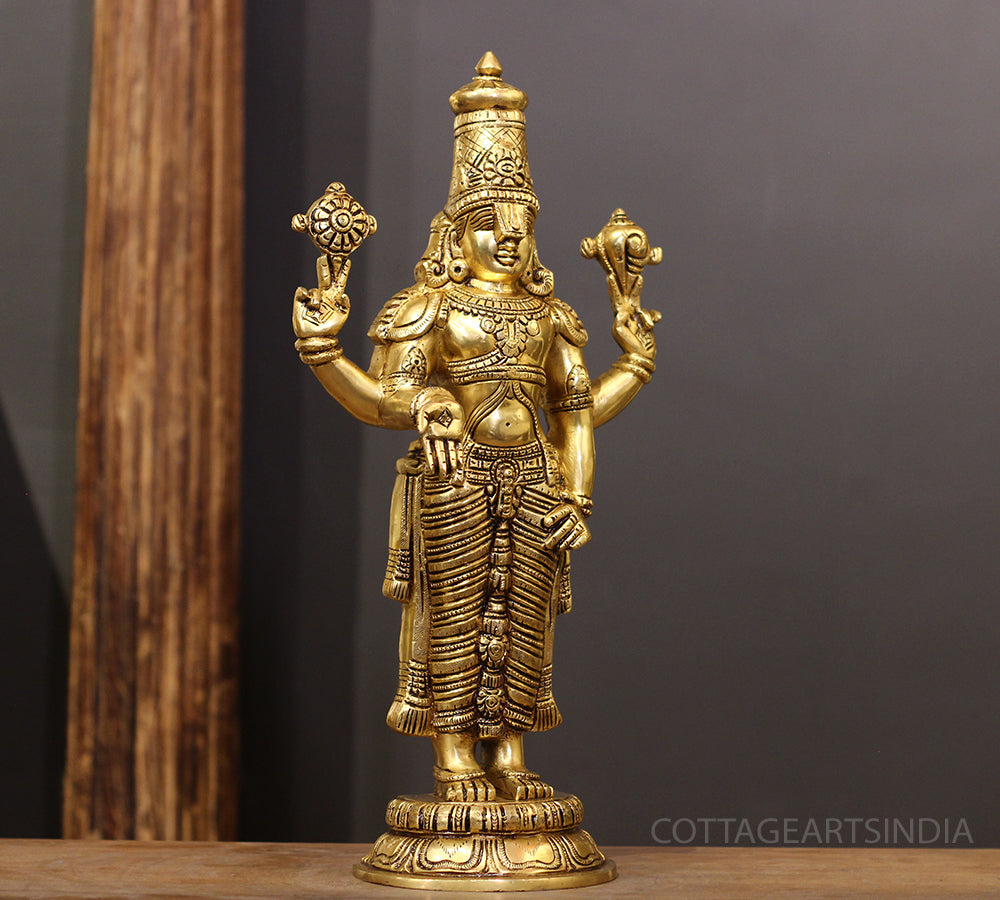Brass Tirupati Balaji 18"