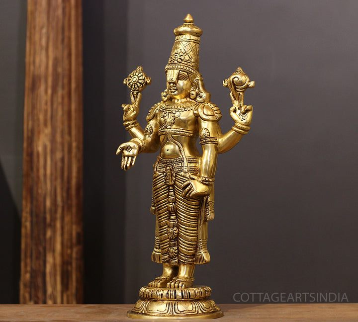 Brass Tirupati Balaji 18"