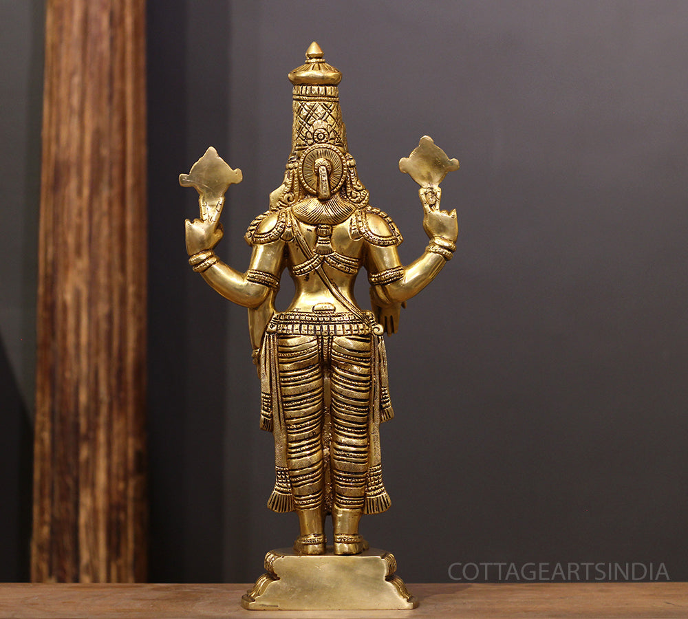 Brass Tirupati Balaji 18"