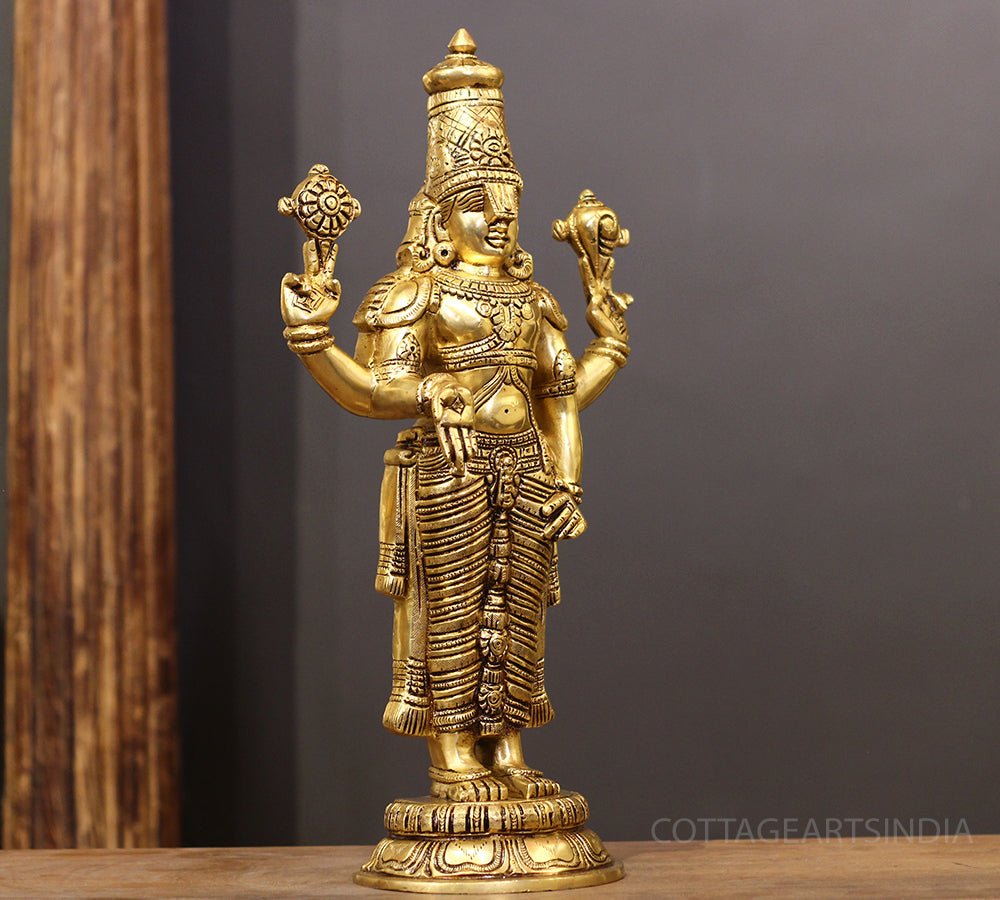 Brass Tirupati Balaji 18"