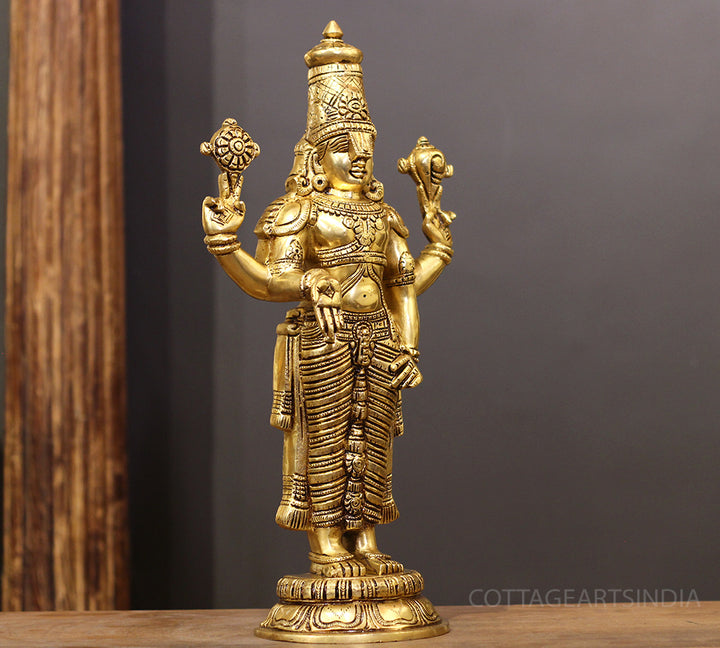 Brass Tirupati Balaji 18"