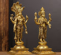 Brass Narayana /Vishnu Laxmi Standing 18"