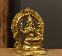 Brass Ganesh - Brass Laxmi With Prabhawal