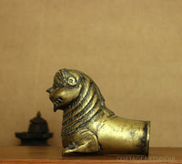 Brass Vintage Finish Palanquin Kirtimukha