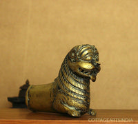 Brass Vintage Finish Palanquin Kirtimukha