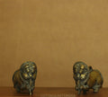 Brass Vintage Finish Palanquin Kirtimukha Pair